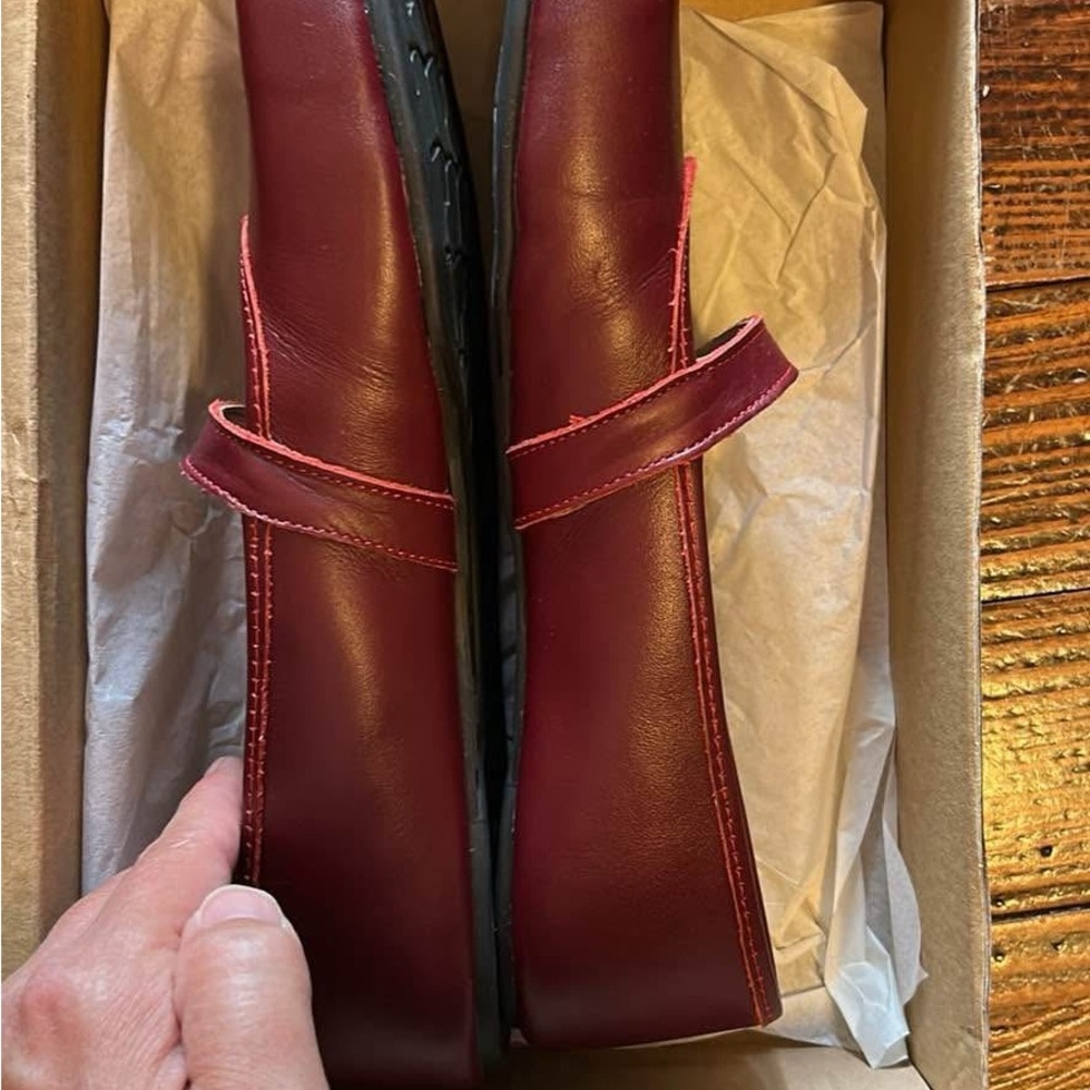 Red Mary Jane Shoes - Picture 3 of 7